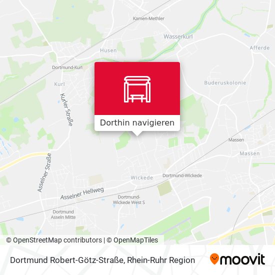 Dortmund Robert-Götz-Straße Karte