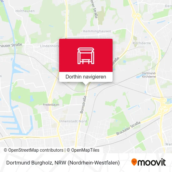 Dortmund Burgholz Karte