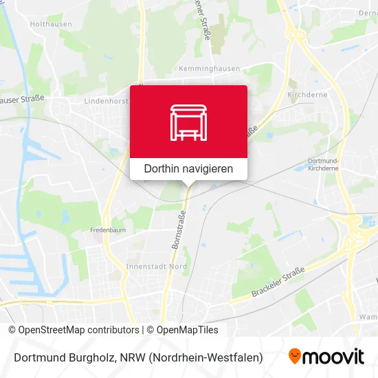 Dortmund Burgholz Karte