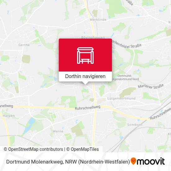 Dortmund Molenarkweg Karte