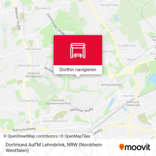 Dortmund Auf'M Lehmbrink Karte