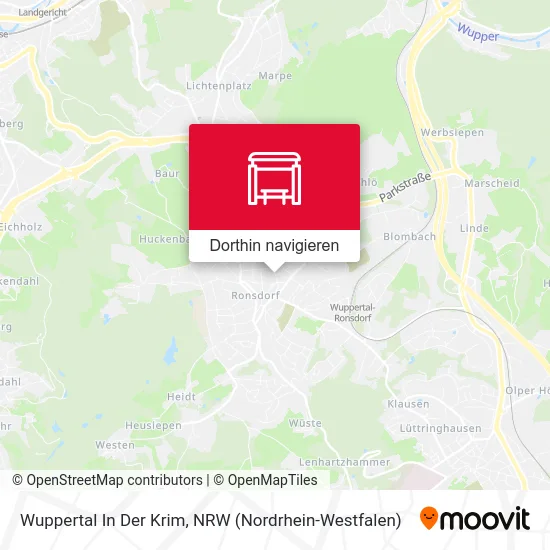 Wuppertal In Der Krim Karte