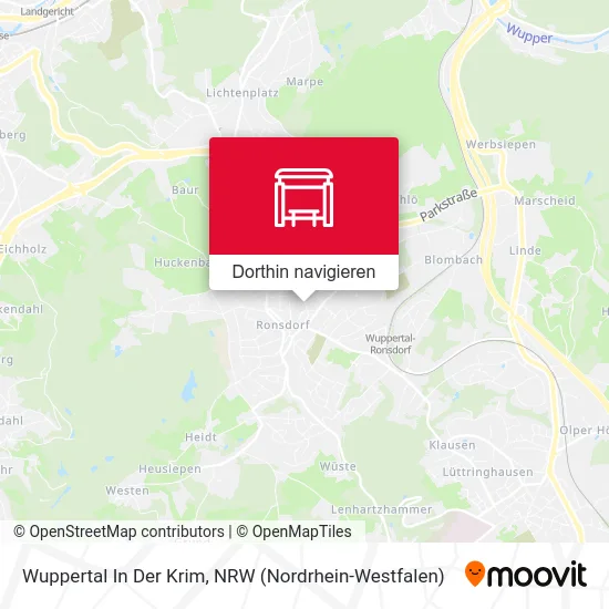 Wuppertal In Der Krim Karte