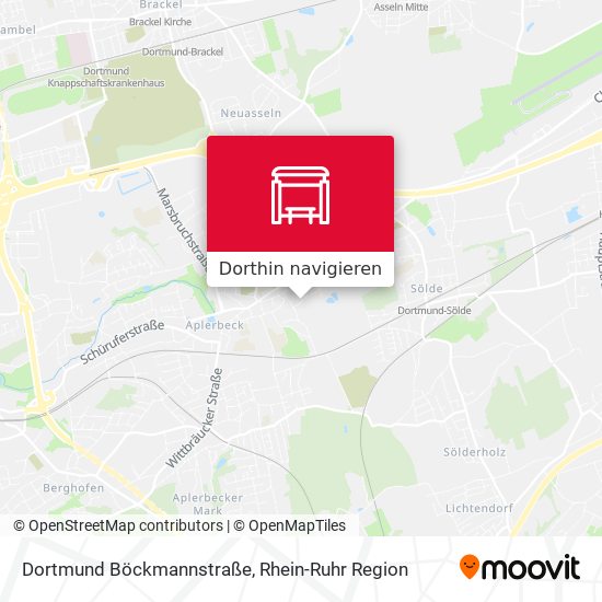 Dortmund Böckmannstraße Karte