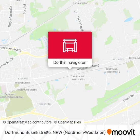 Dortmund Businkstraße Karte
