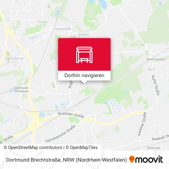 Dortmund Brechtstraße Karte