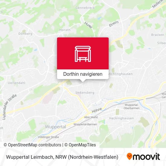 Wuppertal Leimbach Karte
