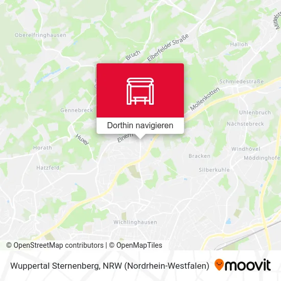 Wuppertal Sternenberg Karte