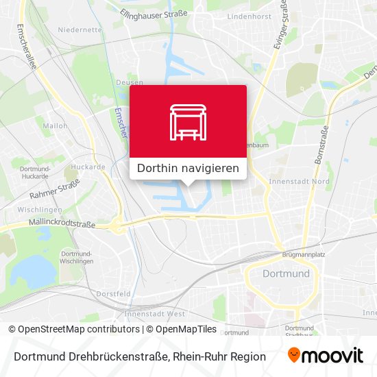 Dortmund Drehbrückenstraße Karte