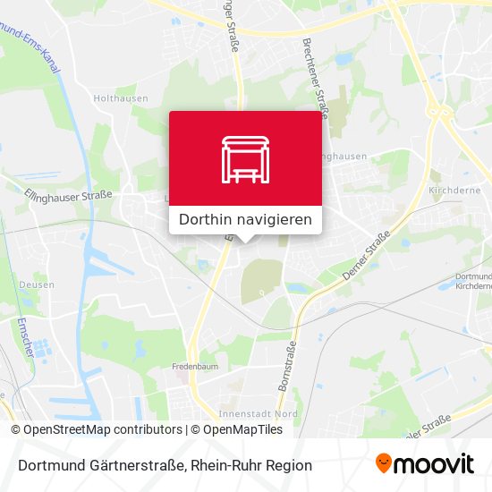 Dortmund Gärtnerstraße Karte