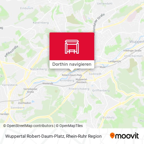 Wuppertal Robert-Daum-Platz Karte