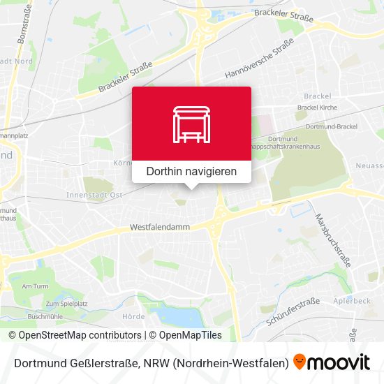 Dortmund Geßlerstraße Karte