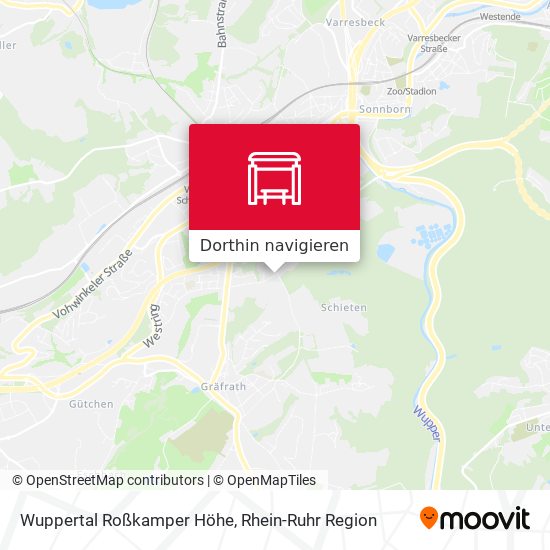 Wuppertal Roßkamper Höhe Karte