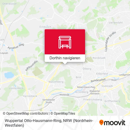 Wuppertal Otto-Hausmann-Ring Karte
