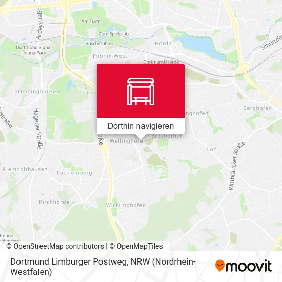 Dortmund Limburger Postweg Karte