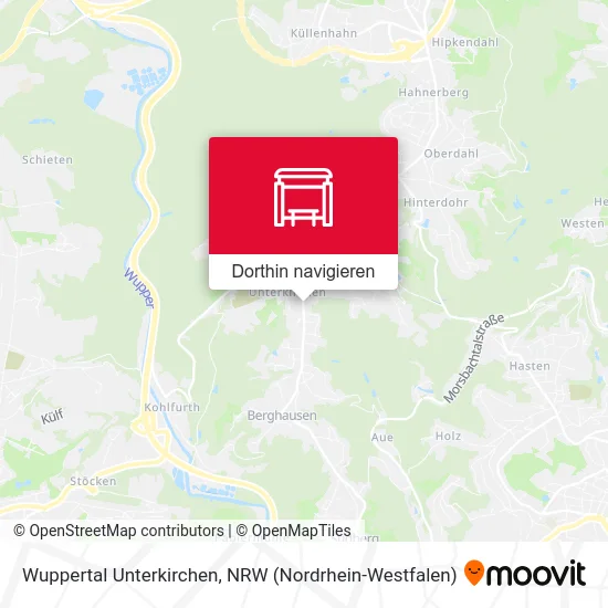 Wuppertal Unterkirchen Karte