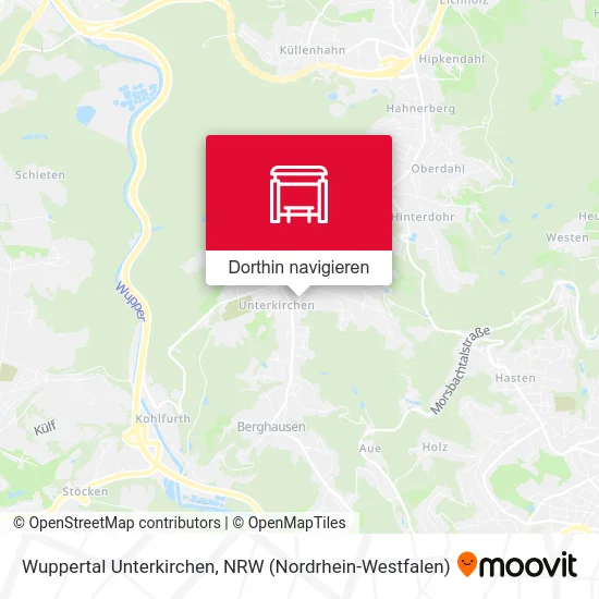 Wuppertal Unterkirchen Karte