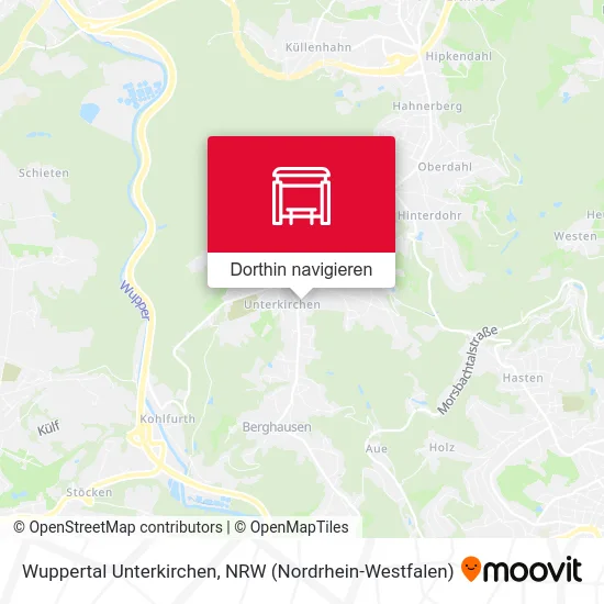 Wuppertal Unterkirchen Karte