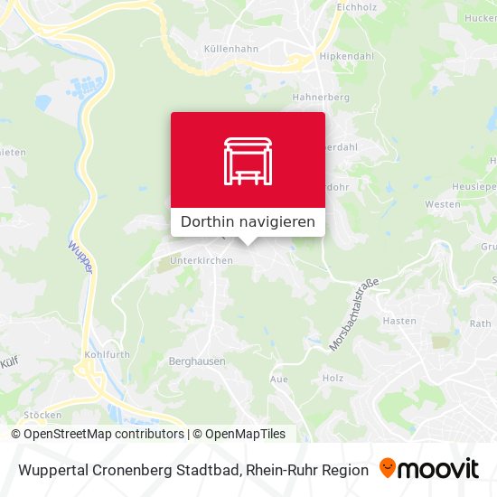 Wuppertal Cronenberg Stadtbad Karte