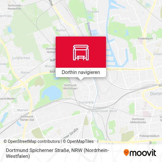 Dortmund Spicherner Straße Karte