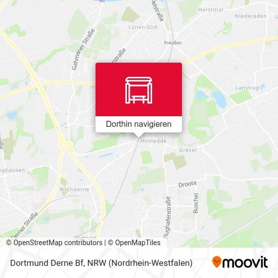 Dortmund Derne Bf Karte
