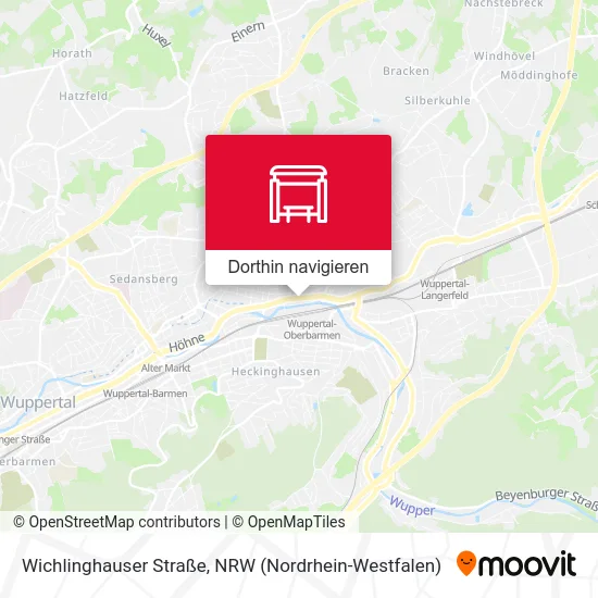 Wichlinghauser Straße Karte