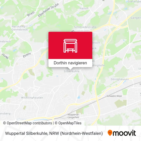 Wuppertal Silberkuhle Karte