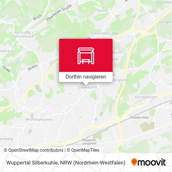 Wuppertal Silberkuhle Karte