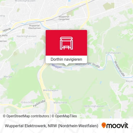 Wuppertal Elektrowerk Karte