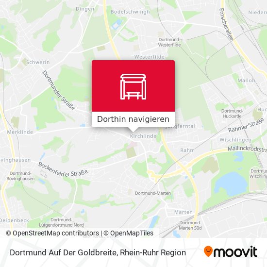 Dortmund Auf Der Goldbreite Karte