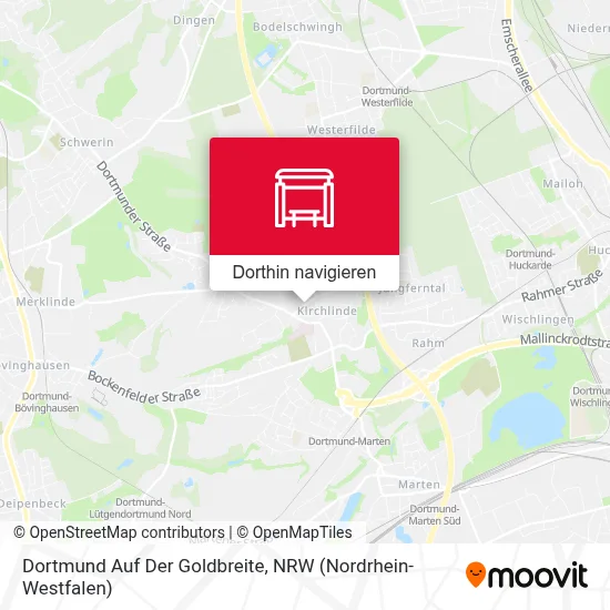 Dortmund Auf Der Goldbreite Karte