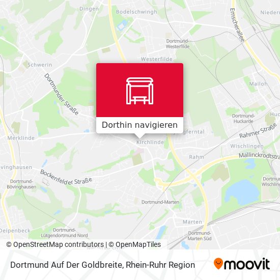 Dortmund Auf Der Goldbreite Karte
