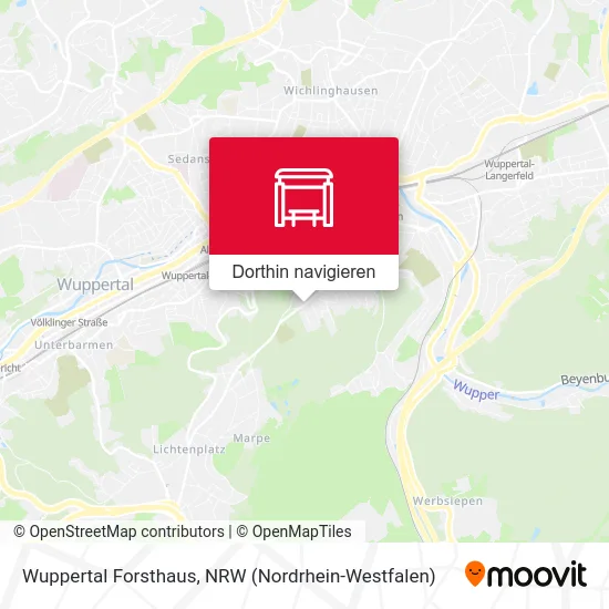Wuppertal Forsthaus Karte
