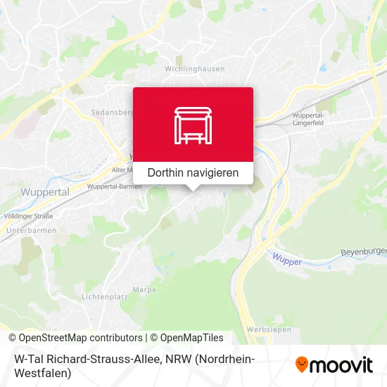 W-Tal Richard-Strauss-Allee Karte