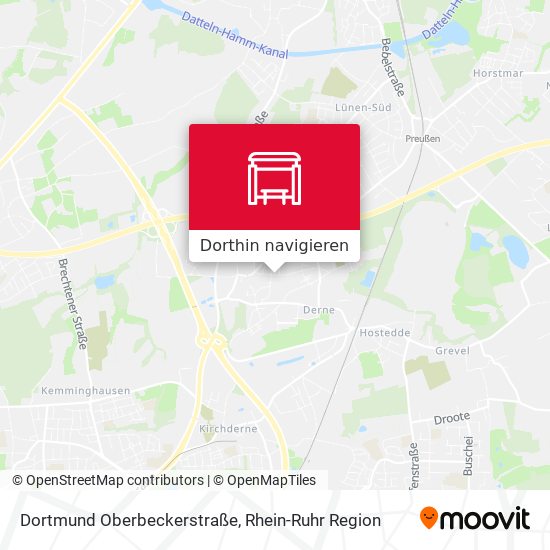 Dortmund Oberbeckerstraße Karte