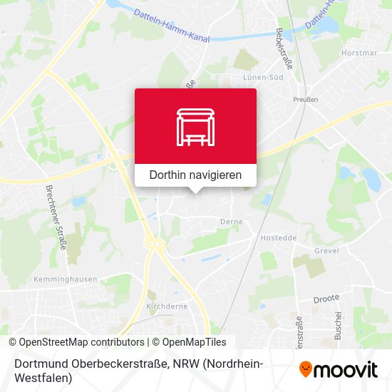 Dortmund Oberbeckerstraße Karte