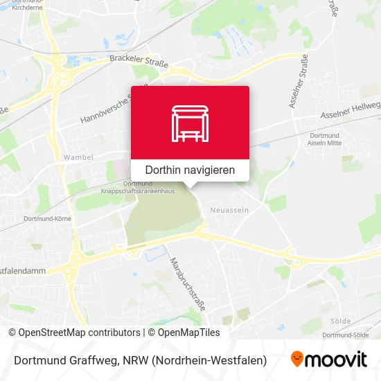 Dortmund Graffweg Karte