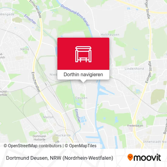Dortmund Deusen Karte