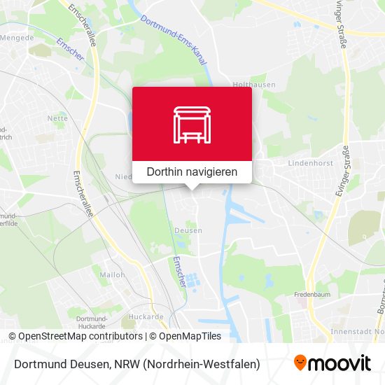 Dortmund Deusen Karte