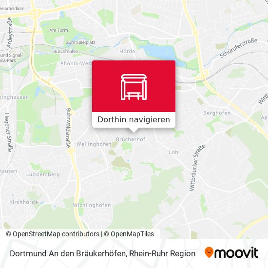 Dortmund An den Bräukerhöfen Karte