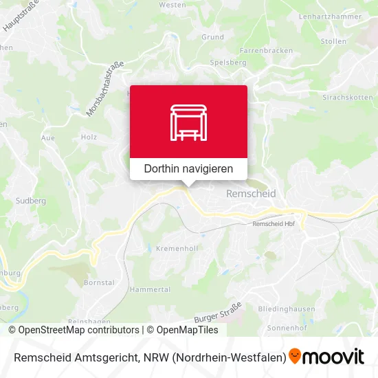 Remscheid Amtsgericht Karte