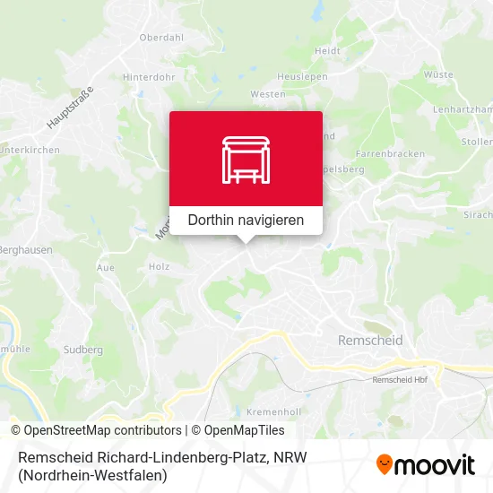Remscheid Richard-Lindenberg-Platz Karte