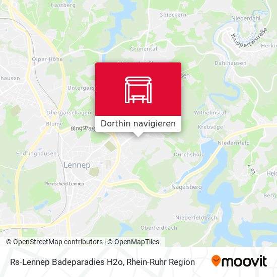 Rs-Lennep Badeparadies H2o Karte