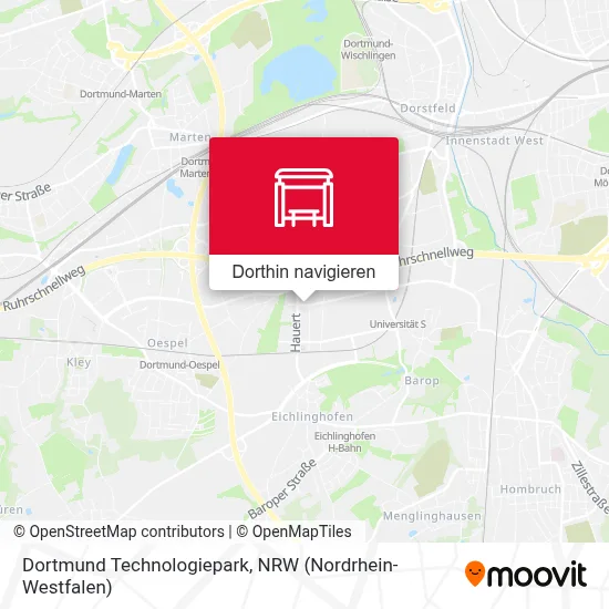Dortmund Technologiepark Karte