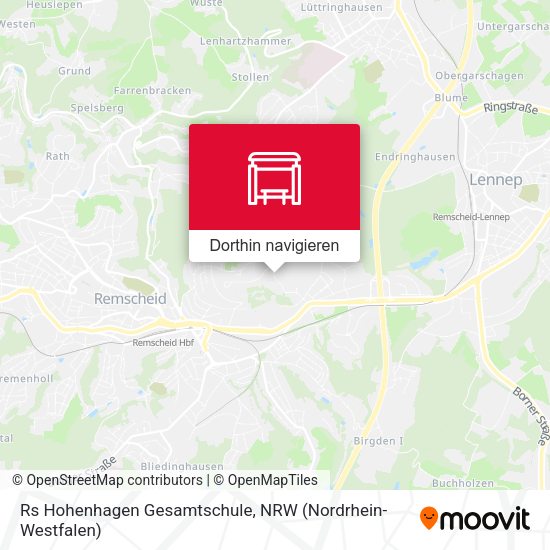 Rs Hohenhagen Gesamtschule Karte