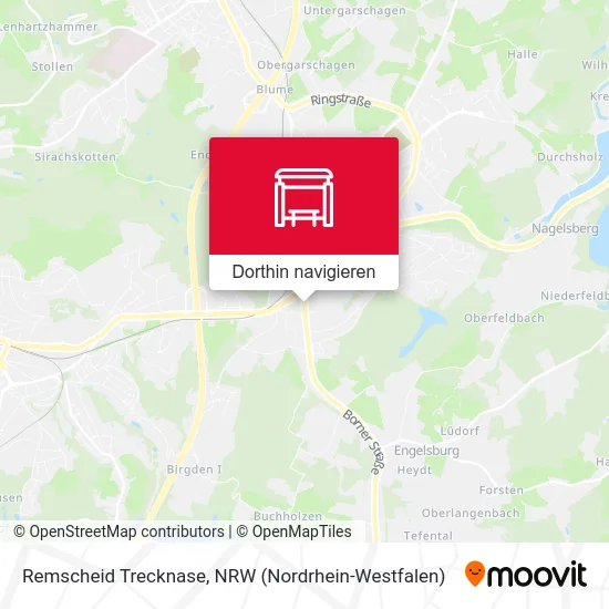 Remscheid Trecknase Karte