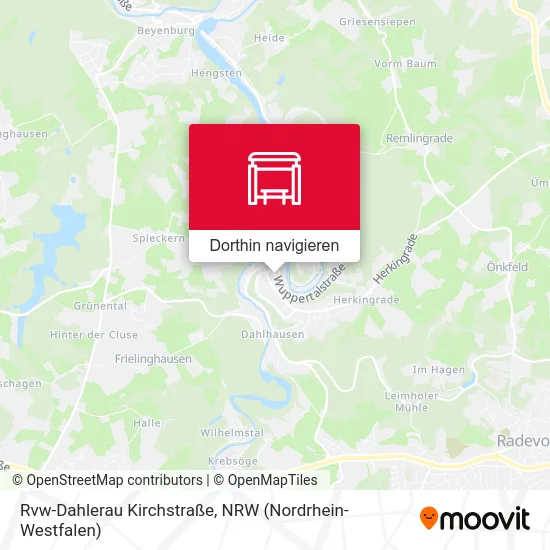 Rvw-Dahlerau Kirchstraße Karte