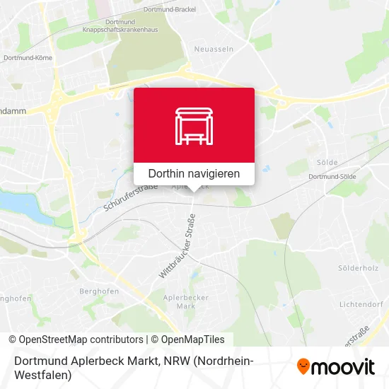 Dortmund Aplerbeck Markt Karte