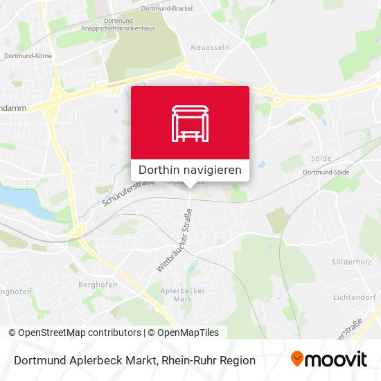 Dortmund Aplerbeck Markt Karte
