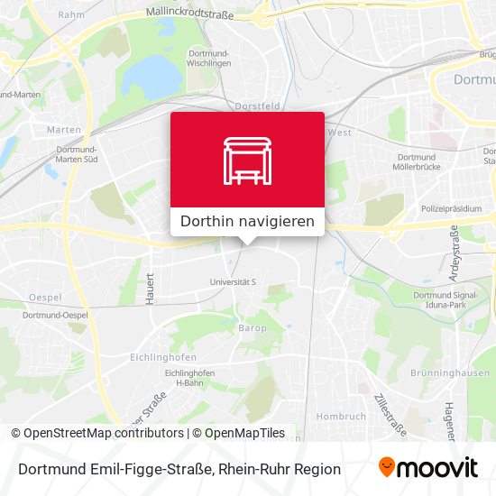 Dortmund Emil-Figge-Straße Karte